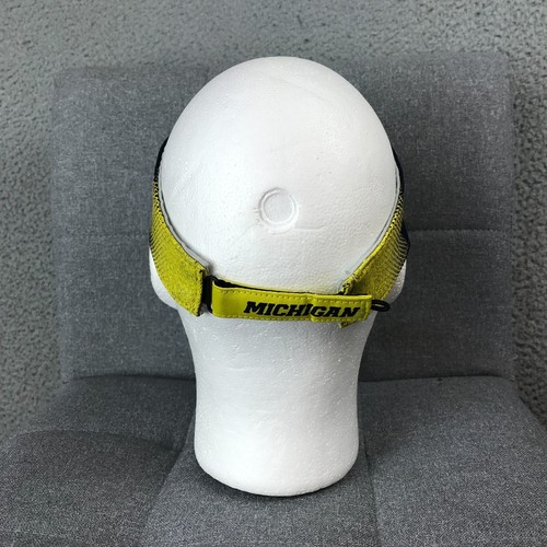 Adidas Michigan Wolverines Adjustable Visor Hat Cap Blue and Yellow OSFA - Picture 4 of 8