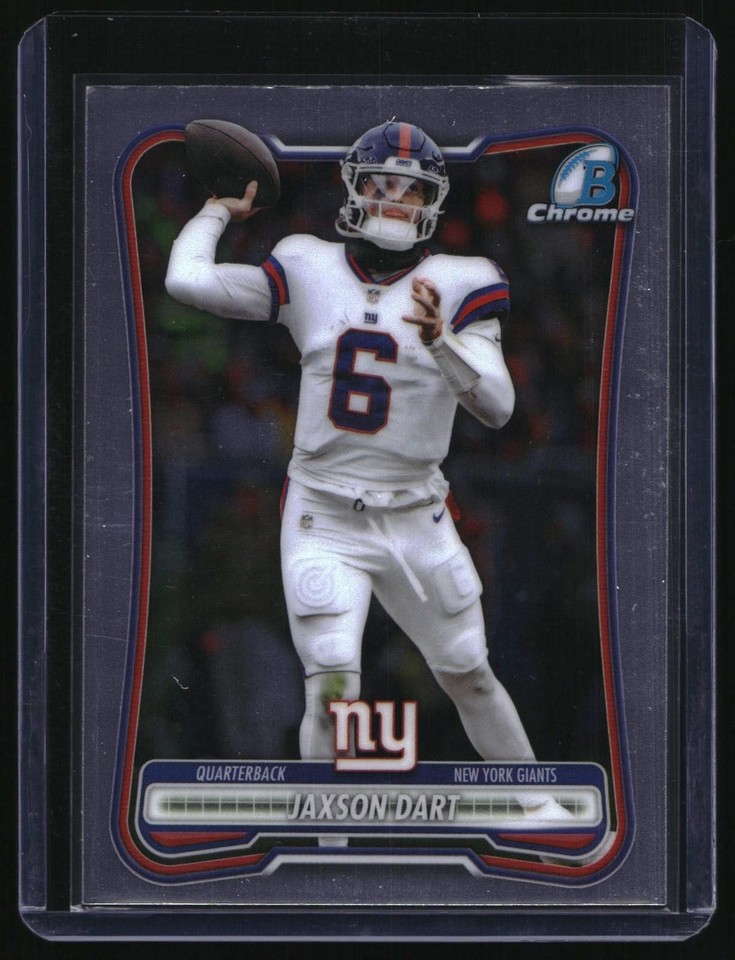 2026 Bowman Chrome Jaxson Dart #BCV-77 Giants