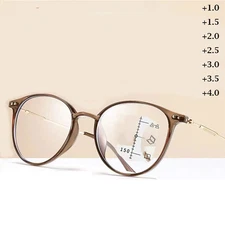 Progressive Smart Multifocal Reading Glasses Blue Light Blocking for Men Women