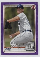 2020 Bowman Prospects Purple 100/250 Franklin Perez #BP-63 0m5h