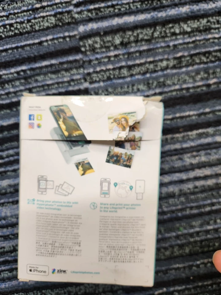 Lifeprint 2x3 Instant Print Camera for iPhone. Turn Your iPhone into an Instant- - Image 2 of 2