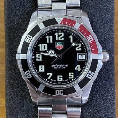 TAG Heuer 2000 Professional 200m WM1212 Quartz Mens Watch 33mm