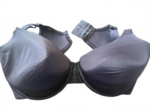 Vanity Fair Black Full Coverage Bra 40DD