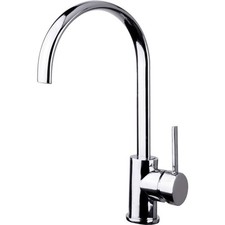 Fienza Ovalie Gooseneck Kitchen Sink Mixer Chrome 215105