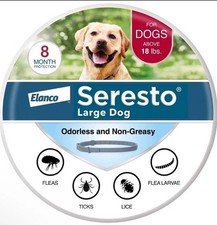 Seresto Flea and Tick Collar for Large Dogs 8 months Protection