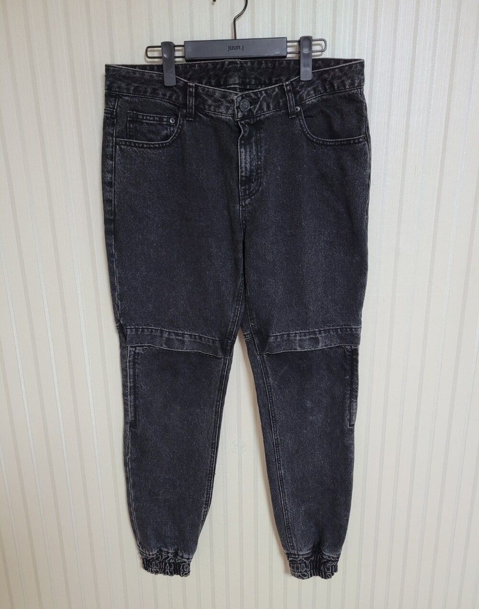 Juun.j Denim Black Zipper Jogger Pants 48 - SKU | eBay Juun.j Denim Black Zipper Jogger Pants 48 - SKU | eBay