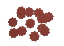 SIA ABRASIVES SIAWAT FLOWER-SHAPED SANDING DISCS (DAISY) &Oslash;37MM P2000 PACK OF 10