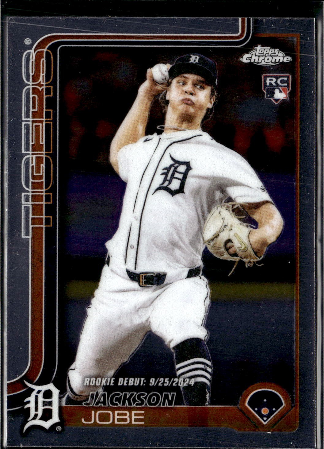 2025 Topps Chrome Update #USC48 Jackson Jobe Detroit Tigers Rookie