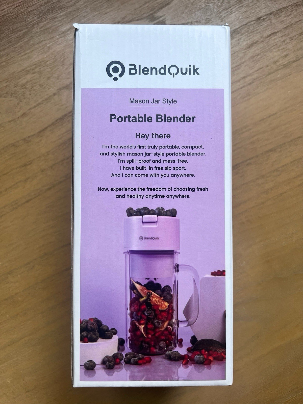 BlendQuik - Personal Portable Blender for Shakes & Smoothies