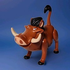 Vintage 1994 Mattel Disney Lion King Movie 3" Posable Pumba PVC Figurine