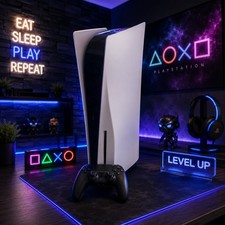 Sony PlayStation 5 825GB White Disc Edition -Internal Hard Drive 1.8TB Total
