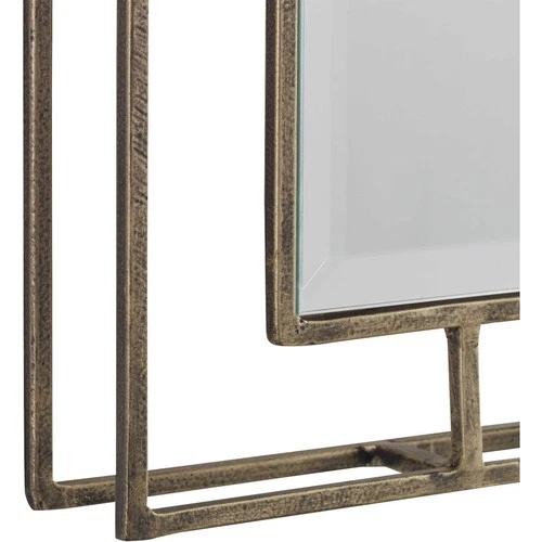 Uttermost 07082 Rutledge 30 X 8 inch Antiqued Gold Wall Mirrors, Set of 2 - Picture 4 of 4