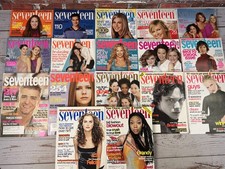 Seventeen Magazine Lot 17 Issues 1997-2003 Y2...