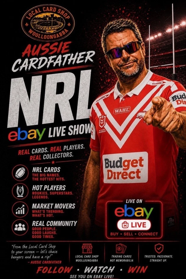 NRL Wednesday with the Aussie Cardfather