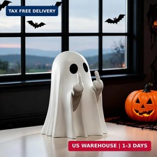 Halloween Ghost Figurine-Halloween Indoor Decor, Cute Ghost Ornaments, Spooky Gh