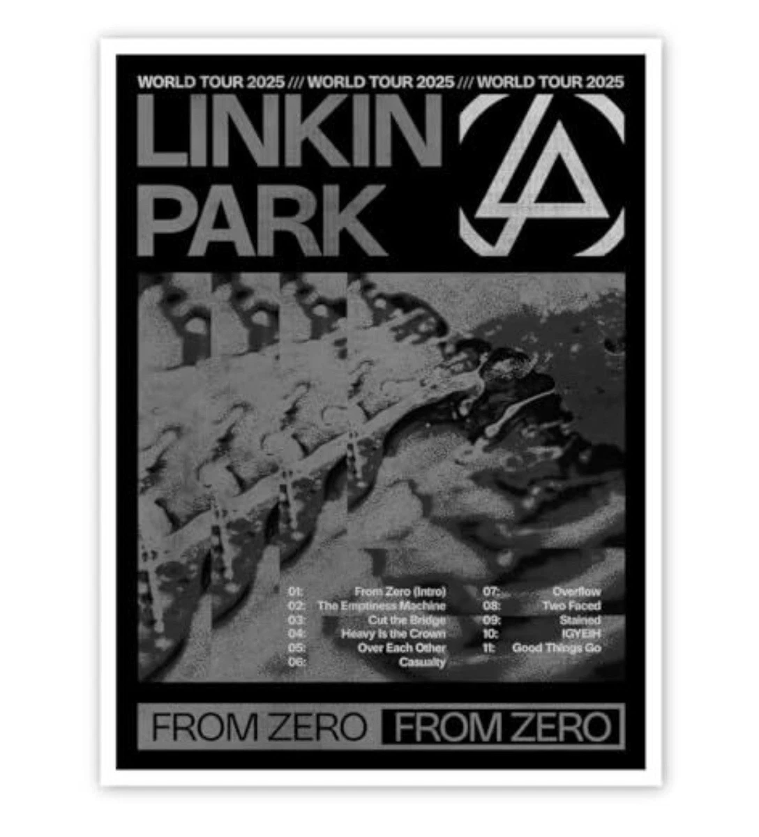 LINKIN PARK 世界限定10枚 サイン入りポスター リンキンパーク Original Linkin Park Posters for sale | eBay