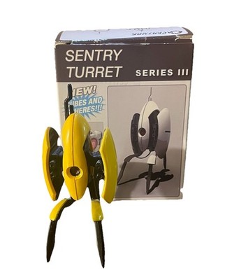 Portal 2 Series III (3) - Open Yellow  Sentry Turret NECA Valve Corp Blind Box