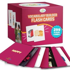 299 Vocabulary Builder Flash Cards, Educational Photo Cards for Home, Speech ...