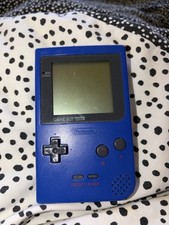 Nintendo Game Boy Pocket Blue Console Handheld System