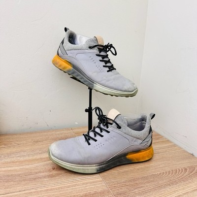 Ecco M Golf S Three Core Goretex Golf Shoes Gray Mens Size 9