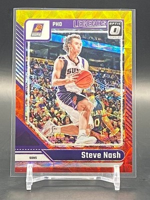 2024-25 Panini Donruss Optic Steve Nash Red Gold International #/99 Suns #227