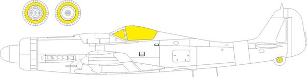 Eduard Accessories EX1178 - 1:48 Fw 190D-9 Tface For Miniart - Neu-image