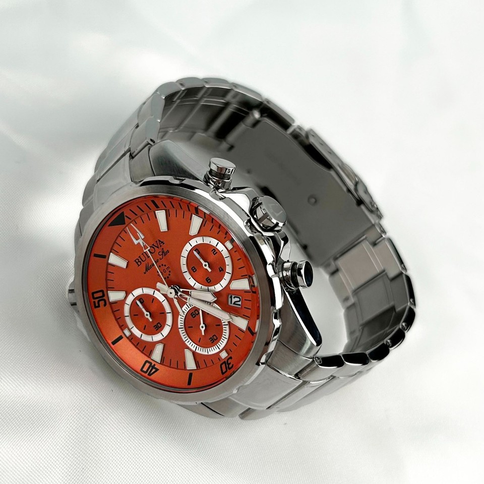 Orient - Uomo - Orologio automatico da uomo con quadrante arancione
