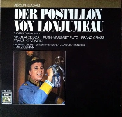 LP Adolphe C. Adam - Nicolai Gedda , Ruth-Margret Pütz , Franz Der Postillon Vo