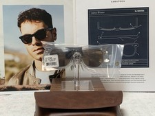 American Optical Saratoga Cosmetan Brown Polarized Sunglasses NEW 52-19