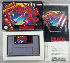 Super Metroid Nintendo SNES, 1994 SNES CIB Authentic Tested