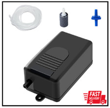 Aquarium Air Pump for 10 Gal Fish Tank 50 GPH Hydroponic Aerator Air Bubbler