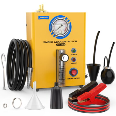 Car EVAP Smoke Machine Intake Pipe Vacuum Leak Detector Tester Built-in Air Pump