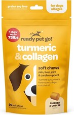 Joint Supplements for Dogs Turmeric Hip Supplement for Dogs, 90 Chews