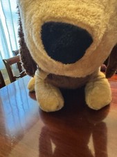 Large Plush Dog Preowned Excellent Condition L 25 W 16 23  