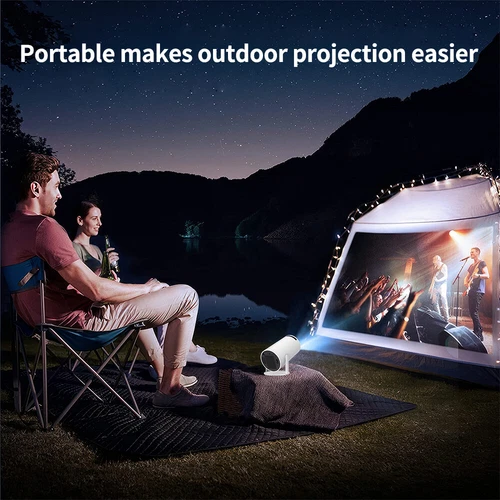 Mini Theater HDMI Projector For Android 11 Portable 2.4G+5G Wifi Bluetooth Home - Picture 11 of 14