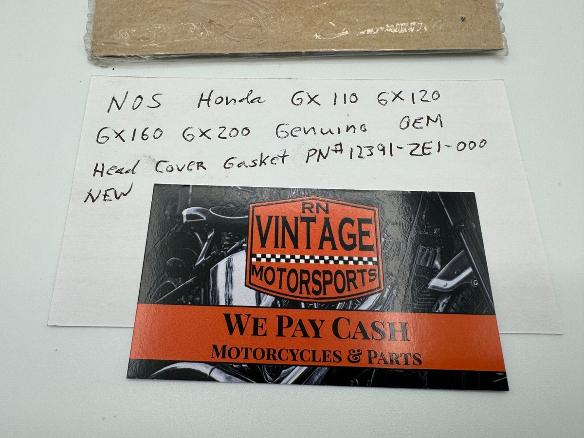 Honda GX110 GX120 GX160 GX200 Genuine OEM Head Cover Gasket PN