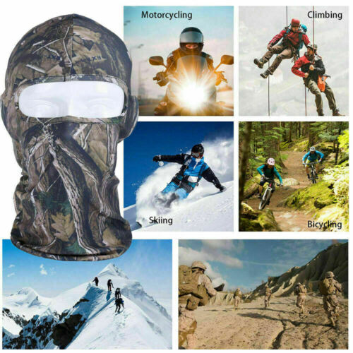 Balaclava Full Face Mask for Men Women UV Protection Ski Sun Hood Tactical Masks - Picture 10 of 35