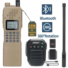 1PACK BAOFENG AR-152 15W WALKIE TALKIE AN/PRC-152 TRANSCEIVER HAM RADIO & MIC US