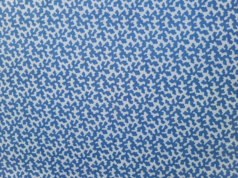 Funda de almohada lavable vintage de banco de ratán Hollywood Regency azul Foto 3 de 4