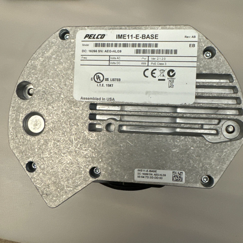 Pelco IME11-E-BASE Rev AB - Image 2 of 2