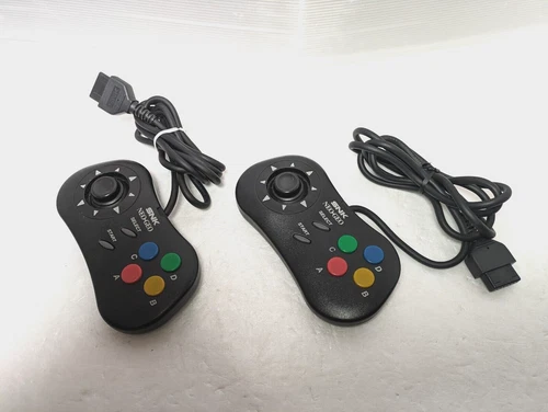 NEO GEO Controller Pad x2 Neo Geo CD JUNK Needs repair Japan