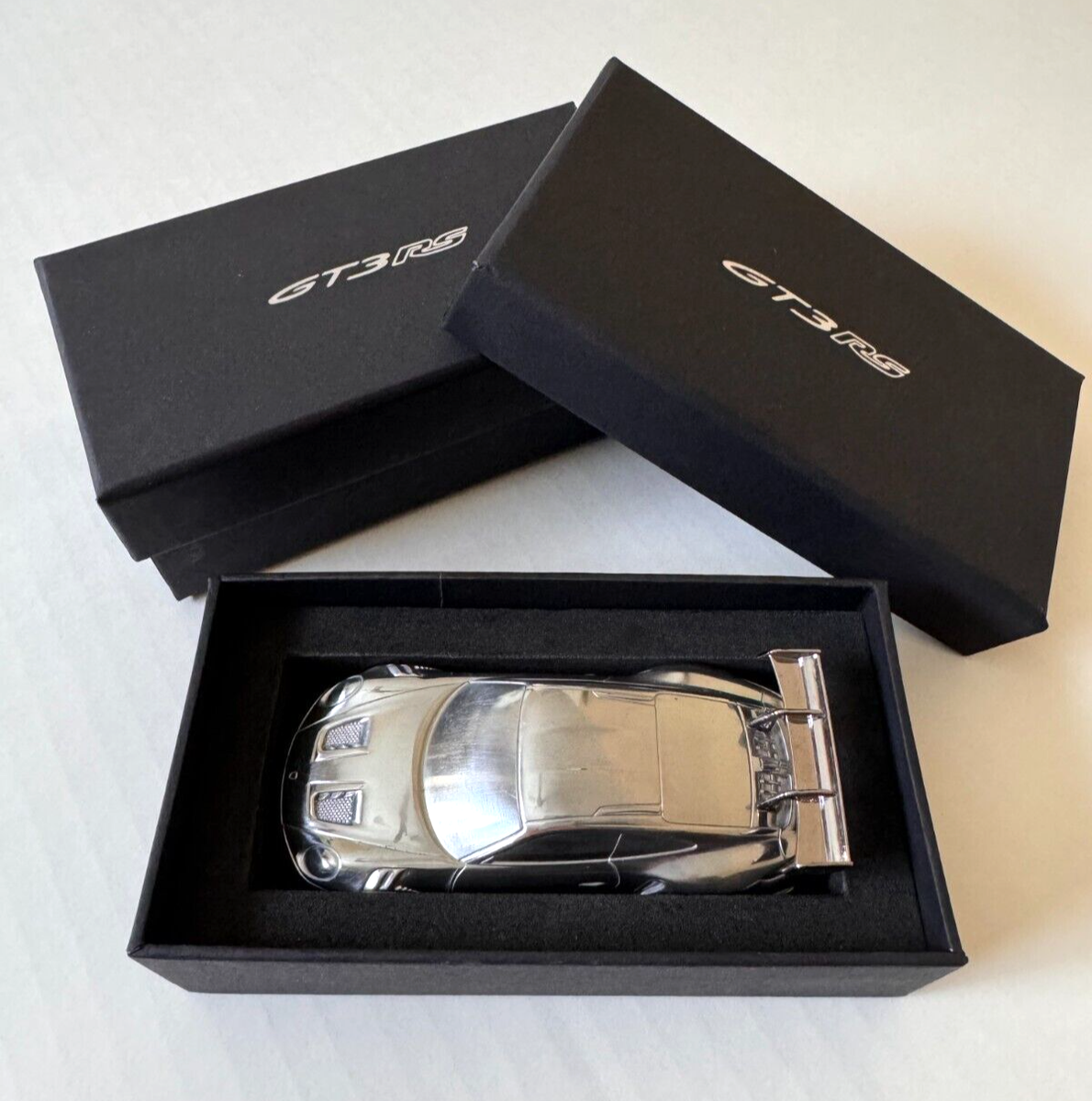 Porsche 911 Carrera ペーパーウェイト1/43 Porsche 911 GT3 RS Aluminum Billet paperweight 1:43 Car model