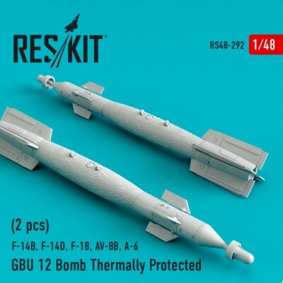 Reskit RS48-0292 GBU-12 bomb thermally protected (2 pcs)
