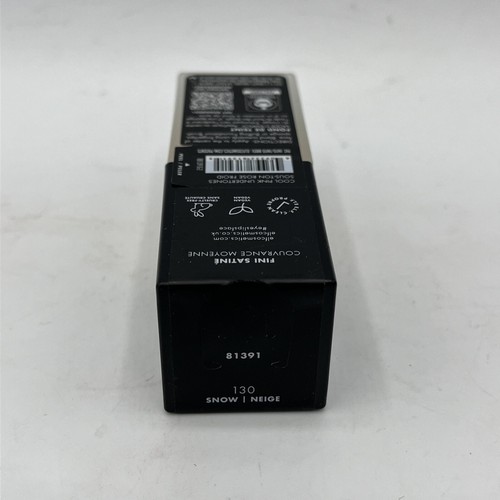 (3) Elf Flawless Satin Foundation 130 SNOW Cool Pink Undertones Medium Coverage - Picture 3 of 4