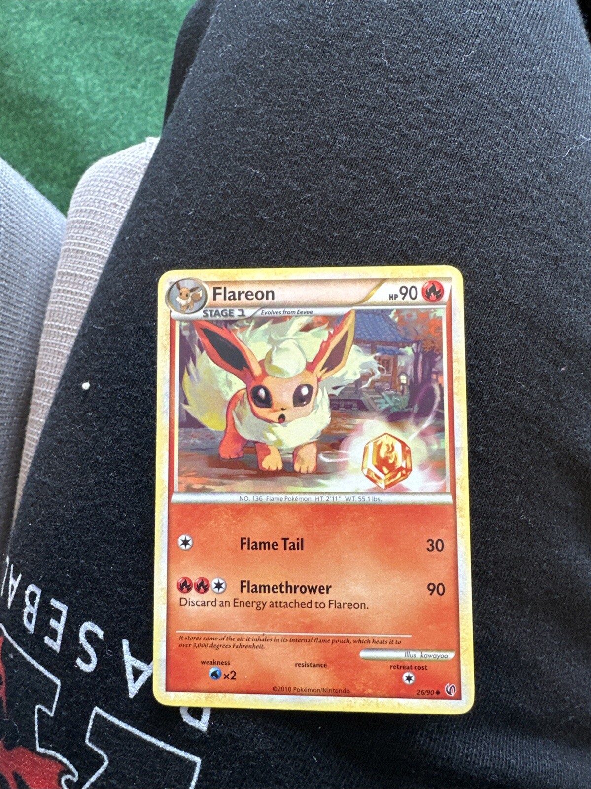 Flareon - Pokémon Undaunted - Uncommon 26/90 - NM/LP