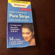 Walgreens Deep Cleansing Pore Strips for nose  face - 14 strips total