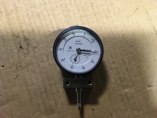 Mitutoyo Dial Gauge, ZSQ920, great condition, LG-75
