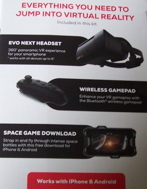 EVO VR Virtual Reality Headset Starter Kit for Smartphones Play Watch Explore 844702060319 eBay