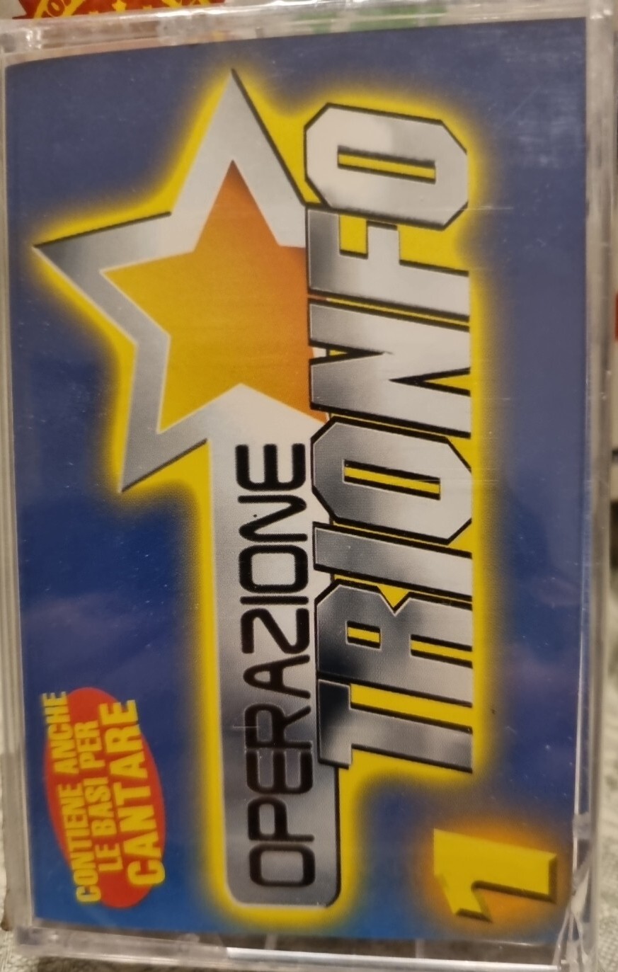 OPERAZIONE TRIONFO - OPERAZIONE TRIONFO 1 - MUSICASSETTA SIGILLATA SEALED