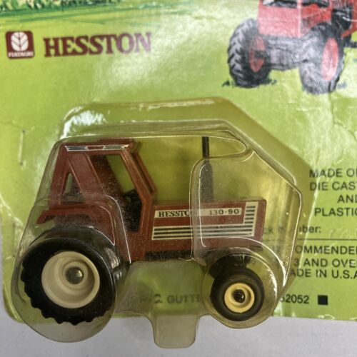 1/64 Mini Toys Hesston 130-90 Tractor With Duals Stock Number 7209 - Picture 2 of 5